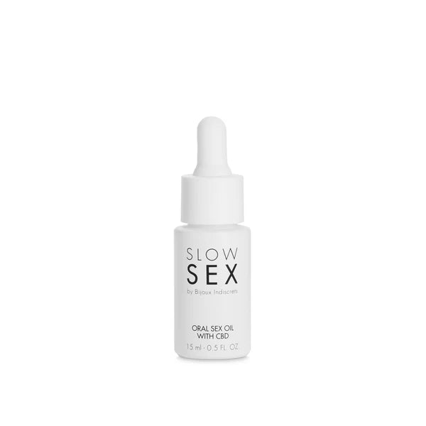 Óleo para Sexo Oral com CBD | Slow Sex