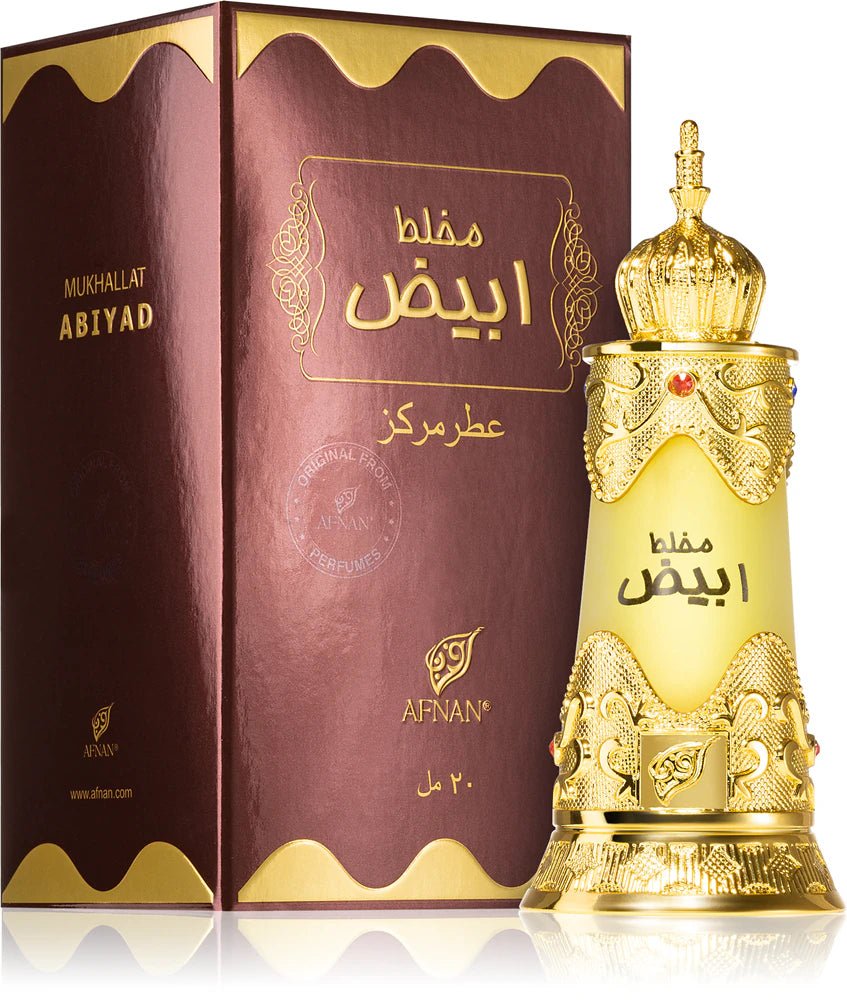 Mukhallat Abiyad (Óleo perfumado) | Afnan 20ml - My Infuse